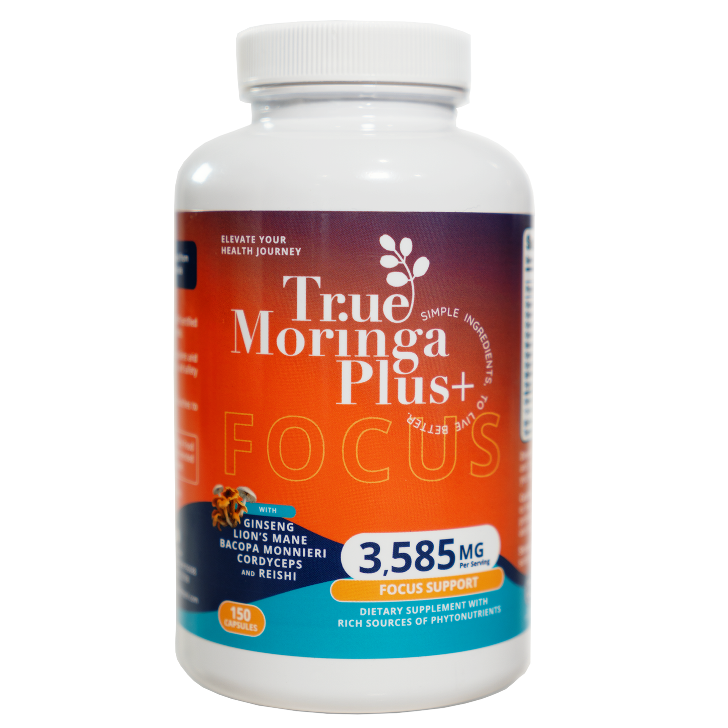 True Moringa Plus+ Focus Support